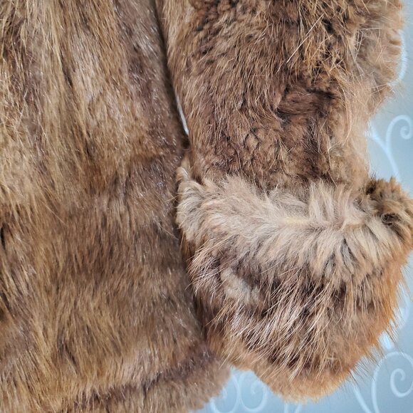 Vintage Fur Coat — For Repurposing / Craft Use Only - Picture 8 of 17